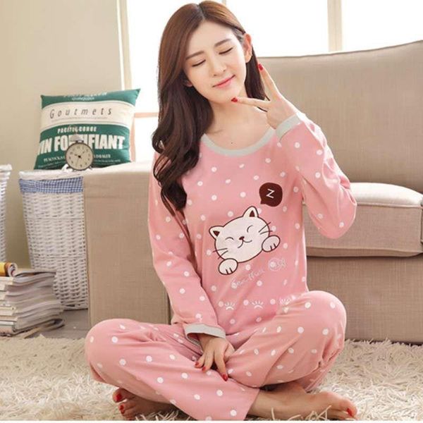 women's cartoon print pajamas sets long sleeves spring ladies sweet cute loose sleepwear nightwear outfits, Black;red
women's cartoon print pajamas sets long sleeves spring ladies sweet cute loose sleepwear nightwear outfits, Black;red