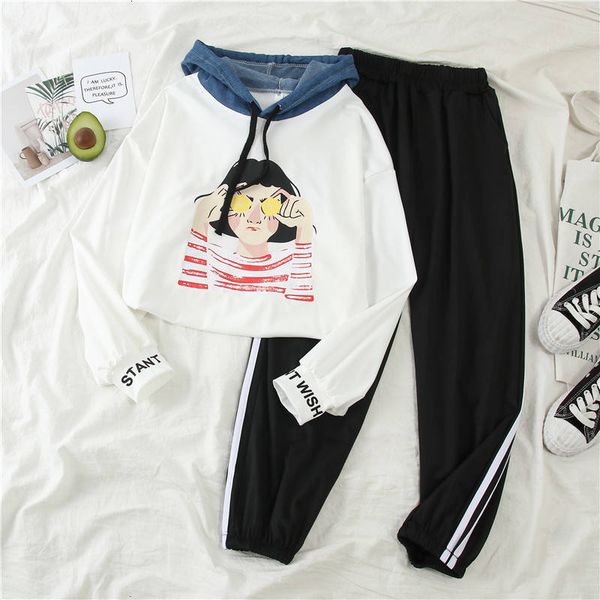 2021 new women's sporting suit: ladies'long autumn + nine points pants from two parts ics9, Gray
2021 new women's sporting suit: ladies'long autumn + nine points pants from two parts ics9, Gray