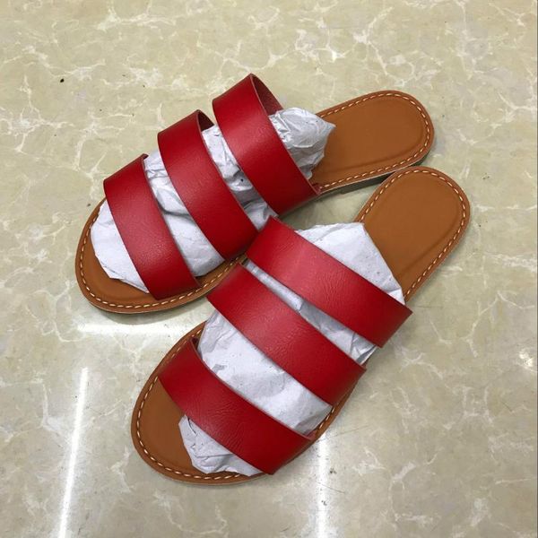2021 new women leather slides summer beach shoes slip on flat slides outside woman slippers seaside beach female brand footwear, Black
2021 new women leather slides summer beach shoes slip on flat slides outside woman slippers seaside beach female brand footwear, Black