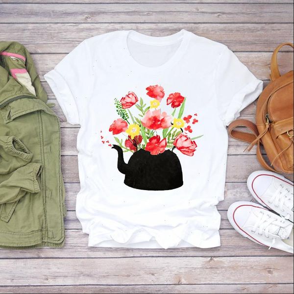 women cartoon flower cute fashion 90s pint clothes summer shirt t shirts t graphic female ladies womens tee t shirt, White
women cartoon flower cute fashion 90s pint clothes summer shirt t shirts t graphic female ladies womens tee t shirt, White