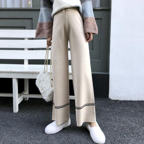 women's pants & capris knit wide legs women wild casual pantalones de mujer korean fashion harajuku vintage baggy trousers black clothe, Black;white
women's pants & capris knit wide legs women wild casual pantalones de mujer korean fashion harajuku vintage baggy trousers black clothe, Black;white