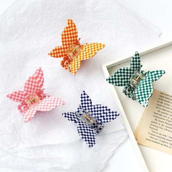 hair accessories butterfly claw grid plaid sweet resin barrettes styling tools for women girls
hair accessories butterfly claw grid plaid sweet resin barrettes styling tools for women girls