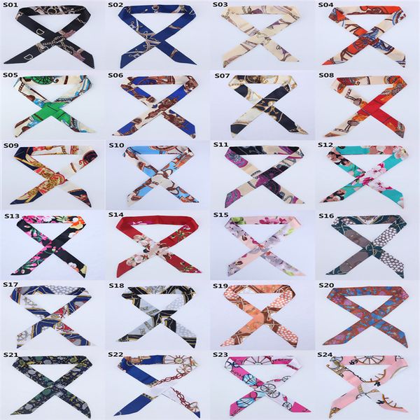 2021 fashion new silk scarf womens slim tied bag handle hair band small silk ribbon decorative scarf bag strap womens small ribbon, Silver
2021 fashion new silk scarf womens slim tied bag handle hair band small silk ribbon decorative scarf bag strap womens small ribbon, Silver