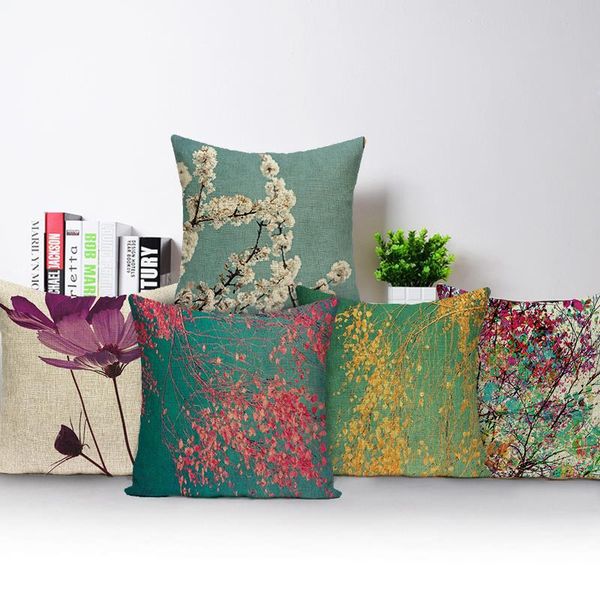 cushion/decorative pillow vintage flower printed throw cover sofa chair cushion covers home decorative for seat bedroom square pillowcase 
cushion/decorative pillow vintage flower printed throw cover sofa chair cushion covers home decorative for seat bedroom square pillowcase