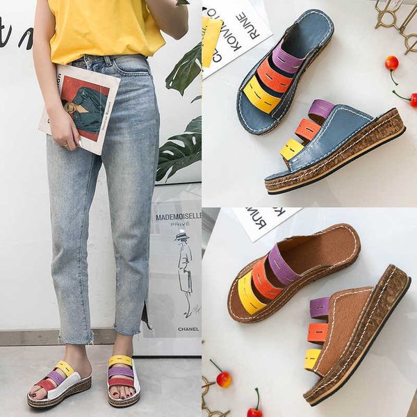 sandals seggnice women's sandals color platform mix leather shoes for summer flat beach female casual ladies kncm, Black
sandals seggnice women's sandals color platform mix leather shoes for summer flat beach female casual ladies kncm, Black