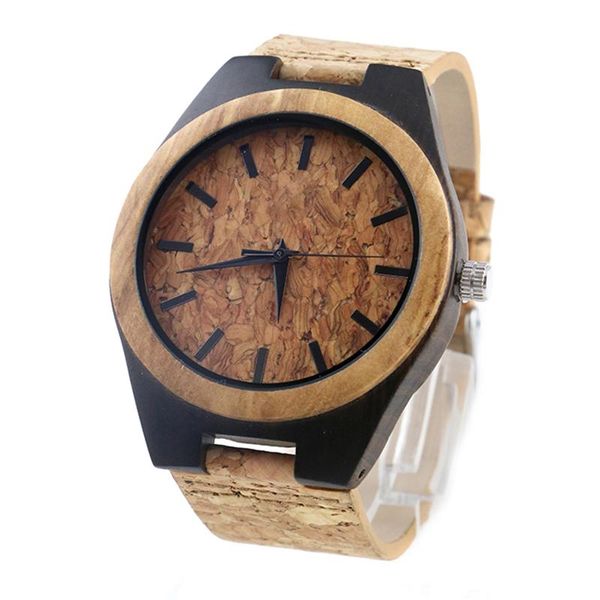 wristwatches drop eco degradable quartz brand cork face olive ebony wooden wrist watches with leather band, Slivery;brown
wristwatches drop eco degradable quartz brand cork face olive ebony wooden wrist watches with leather band, Slivery;brown
