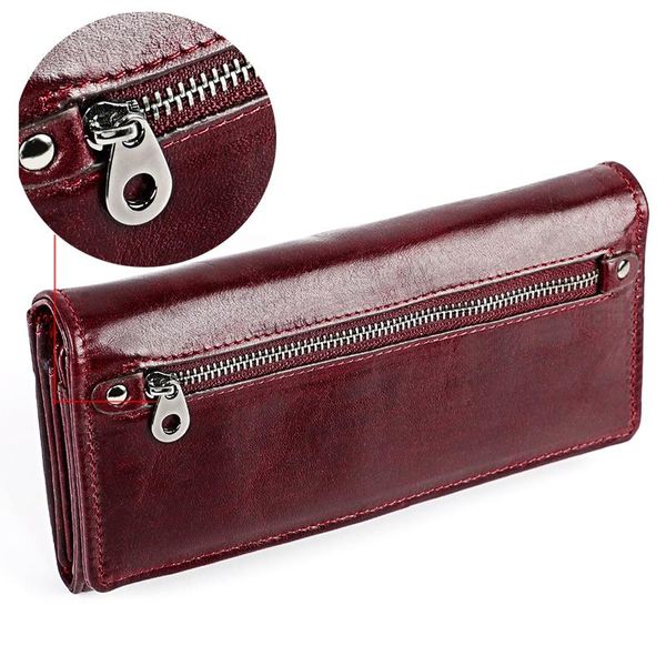 new solid color wallet long style korean cute zipper multi-card position soft leather buckle ladies wallet, Red;black
new solid color wallet long style korean cute zipper multi-card position soft leather buckle ladies wallet, Red;black