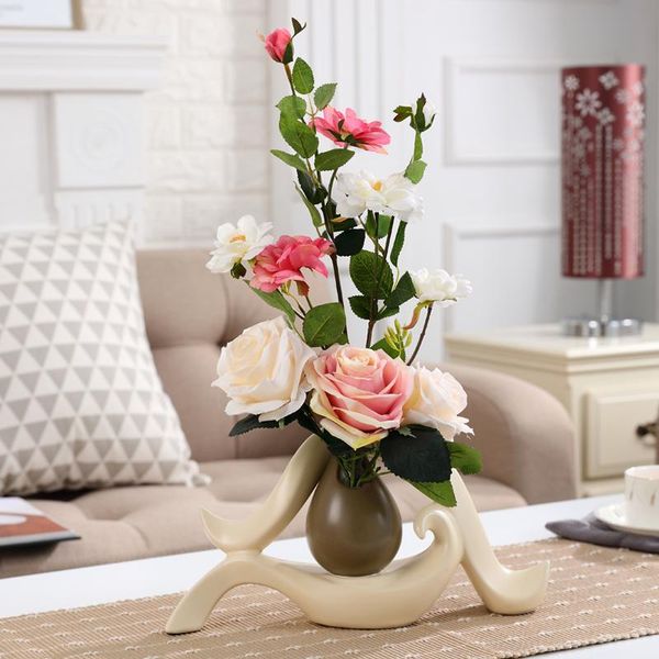 vases european creative ceramic vase+artificia flower ornament decoration modern home furnishing crafts decor fake arrangement
vases european creative ceramic vase+artificia flower ornament decoration modern home furnishing crafts decor fake arrangement