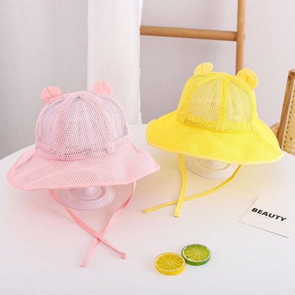 caps & hats children bucket hat breathable baby boys girls sun cute ears mesh adjustable kids beach wide casual toddler infant cap, Yellow
caps & hats children bucket hat breathable baby boys girls sun cute ears mesh adjustable kids beach wide casual toddler infant cap, Yellow