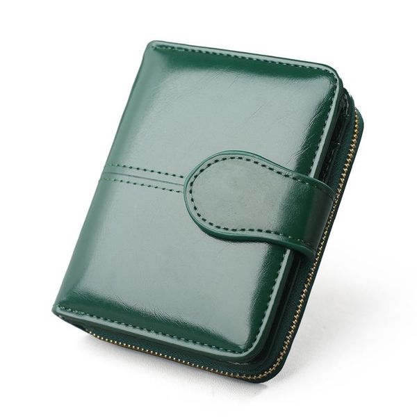 wallets ladies wallet fashion coin purse women's short oil wax leather clutch cute card bag womens and purses, Red;black
wallets ladies wallet fashion coin purse women's short oil wax leather clutch cute card bag womens and purses, Red;black