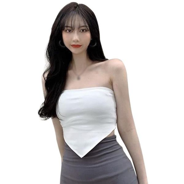 women's tanks & camis summer streetwear women tank sleeveless backless short solid color knitting bottoming vest, White
women's tanks & camis summer streetwear women tank sleeveless backless short solid color knitting bottoming vest, White