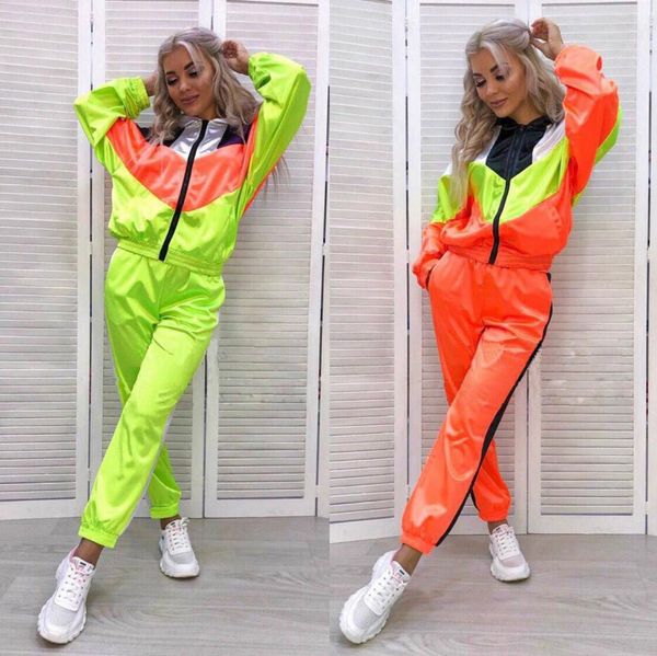 womens panelled hooded tracksuits spring autumn casual female letter printed fashion 2pcs sports set, Gray
womens panelled hooded tracksuits spring autumn casual female letter printed fashion 2pcs sports set, Gray