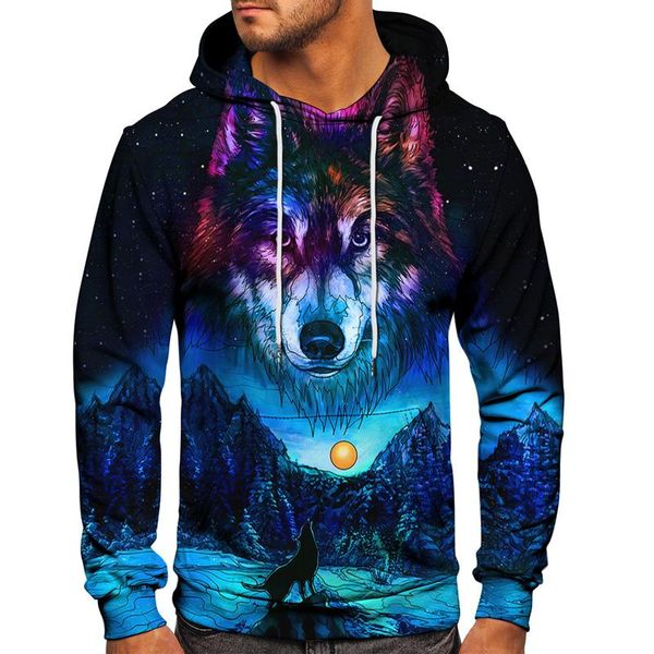 men's hoodies & sweatshirts 2021 fashion 3d digital printing sweatshirt large size s-6xl animal wolf hoodie autumn outdoor leisure pull, Black
men's hoodies & sweatshirts 2021 fashion 3d digital printing sweatshirt large size s-6xl animal wolf hoodie autumn outdoor leisure pull, Black