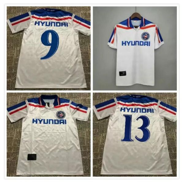 esporte clube bahia 1998 1999 retro soccer jerseys 98 99 vintage football shirts home white thai qualtiy mens adults, Black;yellow
esporte clube bahia 1998 1999 retro soccer jerseys 98 99 vintage football shirts home white thai qualtiy mens adults, Black;yellow