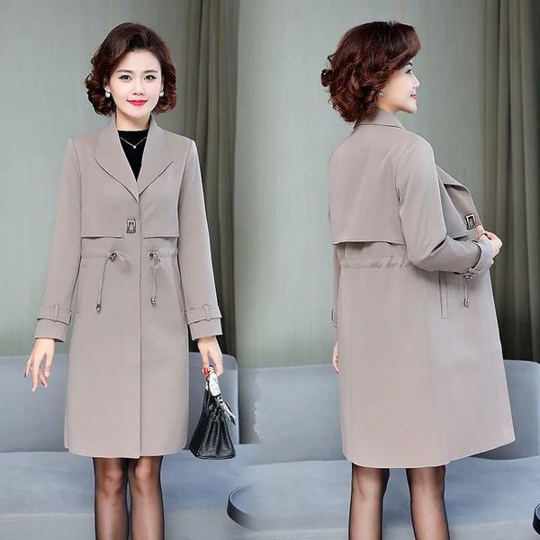 women's trench coats women's long windbreaker with lining autumn 2021 -5xl size mother's coat lace-up women suit collar solid, Tan;black
women's trench coats women's long windbreaker with lining autumn 2021 -5xl size mother's coat lace-up women suit collar solid, Tan;black
