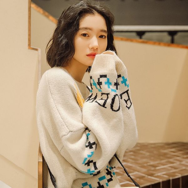 women's sweaters korean-style cartoon squirrel sweater, female autumn long slim ladies'clothes k4id, White;black
women's sweaters korean-style cartoon squirrel sweater, female autumn long slim ladies'clothes k4id, White;black