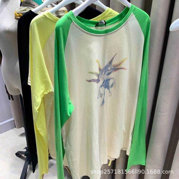 differentiation welldon market 2021 spring and summer long sleeve women's t-shirt round neck pullover printing loose couple top, White
differentiation welldon market 2021 spring and summer long sleeve women's t-shirt round neck pullover printing loose couple top, White