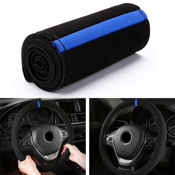 steering wheel covers 38cm universal car cover protector suede anti-slip replacement fits 15inch black blue
steering wheel covers 38cm universal car cover protector suede anti-slip replacement fits 15inch black blue