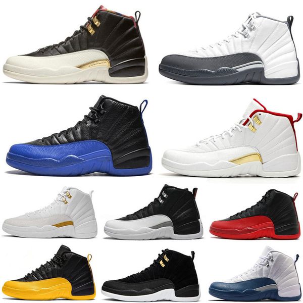 12s playoff reverse taxi men's basketball shoes 12 royal fiba tiger snake men women sports sneakers size 7 - 13 with box
12s playoff reverse taxi men's basketball shoes 12 royal fiba tiger snake men women sports sneakers size 7 - 13 with box
