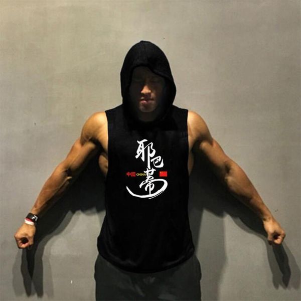 brand liftwear gym sleeveless shirt with hoody cotton bodybuilding clothing fitness men workout stringer tank hoodies, White;black
brand liftwear gym sleeveless shirt with hoody cotton bodybuilding clothing fitness men workout stringer tank hoodies, White;black