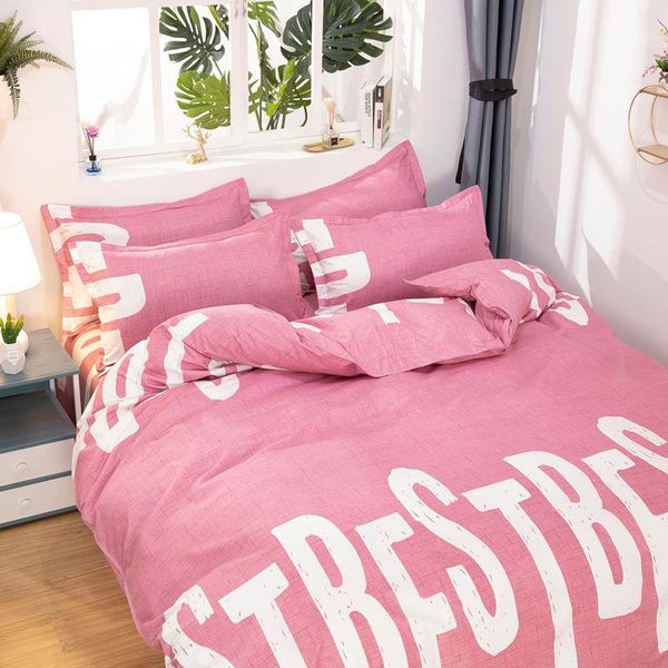 bedding sets 2021 four-piece sanded aloe cotton quilt cover student dormitory bed sheets three-piece home textile size set 3 pcs 1.18k
bedding sets 2021 four-piece sanded aloe cotton quilt cover student dormitory bed sheets three-piece home textile size set 3 pcs 1.18k