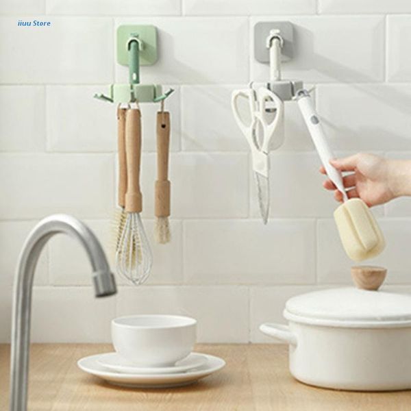 hooks & rails l5ye wall mount home rotating storage rack 360 degrees rotated kitchen self adhesive 8 hanging organizer
hooks & rails l5ye wall mount home rotating storage rack 360 degrees rotated kitchen self adhesive 8 hanging organizer