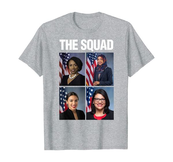 feminist squad congress women usa democrat liberal fun gift t-shirt, White;black
feminist squad congress women usa democrat liberal fun gift t-shirt, White;black