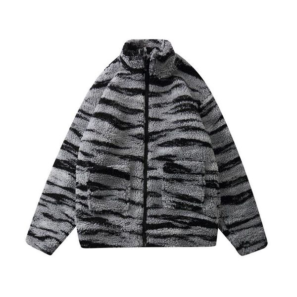 men's jackets kiovno men hip hop winter warm tiger pattern streetwear outwear for male harakuju, Black;brown
men's jackets kiovno men hip hop winter warm tiger pattern streetwear outwear for male harakuju, Black;brown