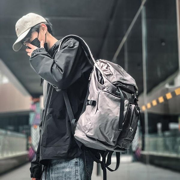 backpack high-capacity personality tide brand male dark tooling style computer travel high school college schoolbag
backpack high-capacity personality tide brand male dark tooling style computer travel high school college schoolbag