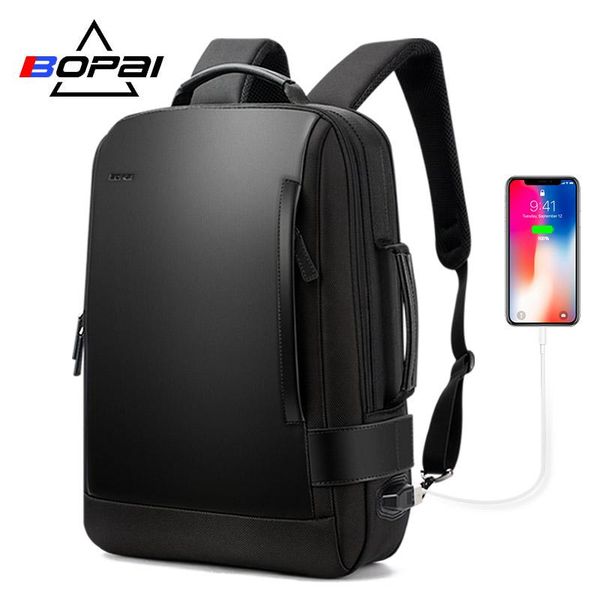 bopai men anti-theft waterproof backpack 15.6 inch lapback pack enlarge backpacking usb charge travel shoulders bag
bopai men anti-theft waterproof backpack 15.6 inch lapback pack enlarge backpacking usb charge travel shoulders bag