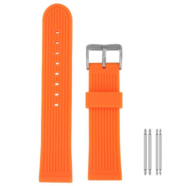 watch bands 22 mm waterproof silicone straps replacement pin buckle with spring bars 7 colors, Black;brown
watch bands 22 mm waterproof silicone straps replacement pin buckle with spring bars 7 colors, Black;brown