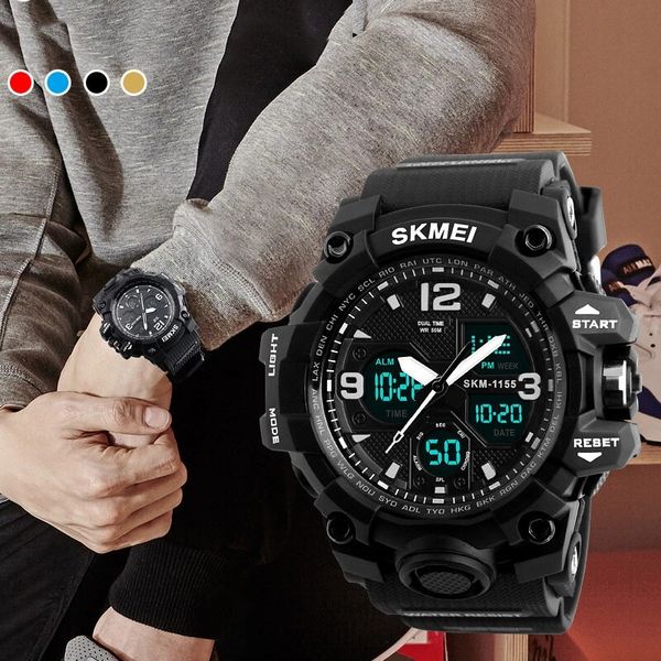waterproof el light men sport s shock watch dual display analog digital led electronic quartz-watches bike watch - red, Slivery;brown
waterproof el light men sport s shock watch dual display analog digital led electronic quartz-watches bike watch - red, Slivery;brown
