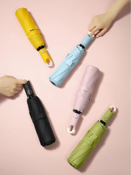 umbrellas three-folding automatic umbrella windproof rainproof uv-proof black business men rain sunny women parasol gift
umbrellas three-folding automatic umbrella windproof rainproof uv-proof black business men rain sunny women parasol gift