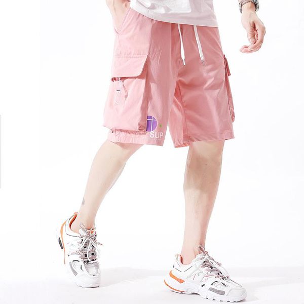 men's shorts 2021 arrival sale short men cotton mid elastic waist letter pockets logo tooling summer loose of male casual, White;black
men's shorts 2021 arrival sale short men cotton mid elastic waist letter pockets logo tooling summer loose of male casual, White;black