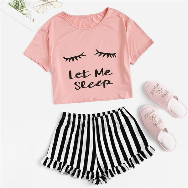 letter stripes pattern women pajamas set casual clothing suit female summer short sleeve shirt shorts pyjama femme sleepwear, Black;red
letter stripes pattern women pajamas set casual clothing suit female summer short sleeve shirt shorts pyjama femme sleepwear, Black;red