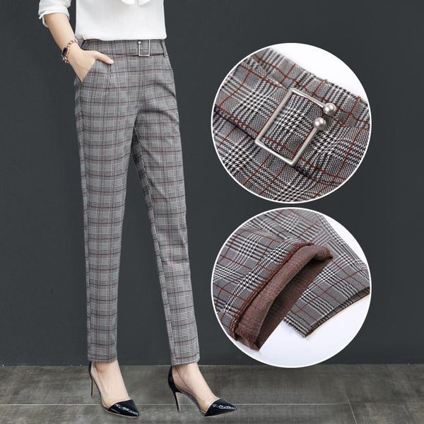 women's pants & capris british plaid female nine points harem korean version loose 2021 spring and autumn small feet casual long, Black;white
women's pants & capris british plaid female nine points harem korean version loose 2021 spring and autumn small feet casual long, Black;white