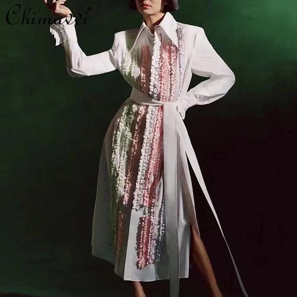casual dresses 2021 summer dress women lapel single breasted lace color contrast patchwork waist-tight elegant long feminine, Black;gray
casual dresses 2021 summer dress women lapel single breasted lace color contrast patchwork waist-tight elegant long feminine, Black;gray
