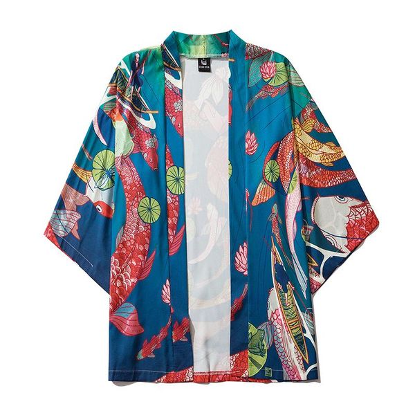ethnic clothing beach summer carp haori japanese traditional style kimono jacket men women cardigan yukata shirts sale shirt blouse, Red
ethnic clothing beach summer carp haori japanese traditional style kimono jacket men women cardigan yukata shirts sale shirt blouse, Red