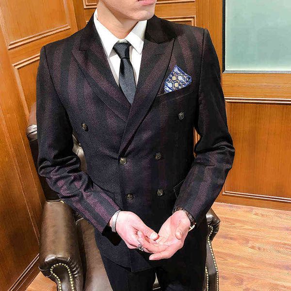 luxury men's suits blazers men's busins slim fit high-end profsional men's three piece suit formal casual groom and man, White;black
luxury men's suits blazers men's busins slim fit high-end profsional men's three piece suit formal casual groom and man, White;black