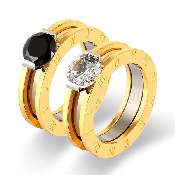 wedding rings classic luxuxy fashion lover ring stainless steel crystal jewelry party gift for woman l, Slivery;golden
wedding rings classic luxuxy fashion lover ring stainless steel crystal jewelry party gift for woman l, Slivery;golden