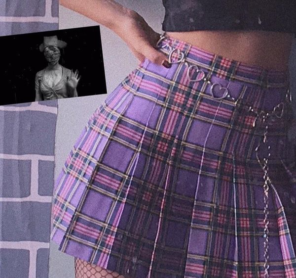 summer 2021 harajuku punk style plaid skirts womens a line skirt plus size 4xl pleated skirt high waist mini short skirt, Black
summer 2021 harajuku punk style plaid skirts womens a line skirt plus size 4xl pleated skirt high waist mini short skirt, Black