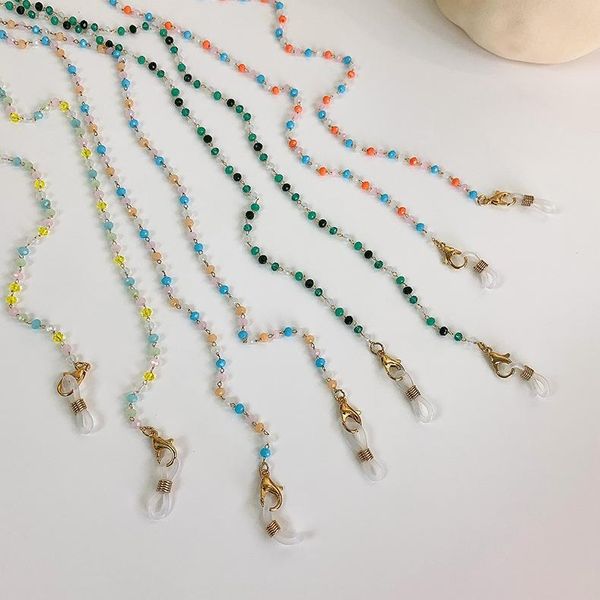 sunglasses frames fashion colorful crystal beads chain landyards beaded mask strap necklace sunglass holder women eyewear ms459, Silver
sunglasses frames fashion colorful crystal beads chain landyards beaded mask strap necklace sunglass holder women eyewear ms459, Silver