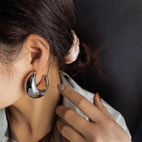 hoop & huggie korean fashion simple european style small earrings vintage jewelry modern women's birthday gift, Golden;silver
hoop & huggie korean fashion simple european style small earrings vintage jewelry modern women's birthday gift, Golden;silver
