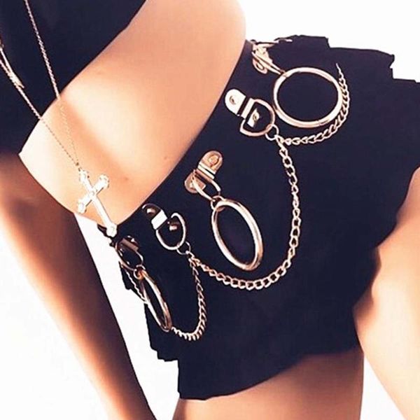 belts women waist skirt belt chain metal leather black waistband adjustable jeans harness female gothic punk rock accessories, Black;brown
belts women waist skirt belt chain metal leather black waistband adjustable jeans harness female gothic punk rock accessories, Black;brown