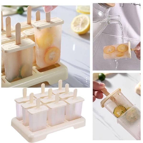 baking moulds 2/4/6 grids square shape ice cream mold diy handmade dessert fruit maker reusable cube tray popsicle home
baking moulds 2/4/6 grids square shape ice cream mold diy handmade dessert fruit maker reusable cube tray popsicle home