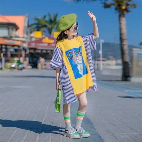 teens childrens kids cartoon girl dress pattern print striped for girls fashion casual summer clothing 3 12y, Red;yellow
teens childrens kids cartoon girl dress pattern print striped for girls fashion casual summer clothing 3 12y, Red;yellow