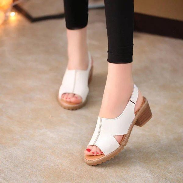 sandals mid heel summer ladies high thick heels shoes elegant party buckles rome white black sandalia feminina -09
sandals mid heel summer ladies high thick heels shoes elegant party buckles rome white black sandalia feminina -09