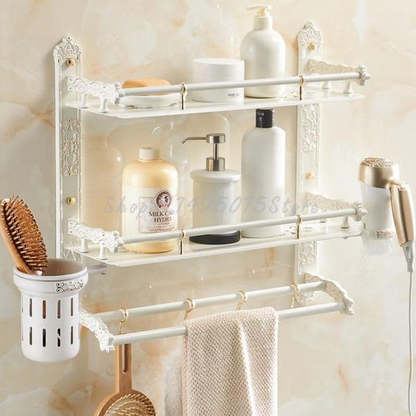hooks & rails toilet shelf ivory white perforated bathroom space aluminum wall hanging european style pendant folding towel rack
hooks & rails toilet shelf ivory white perforated bathroom space aluminum wall hanging european style pendant folding towel rack