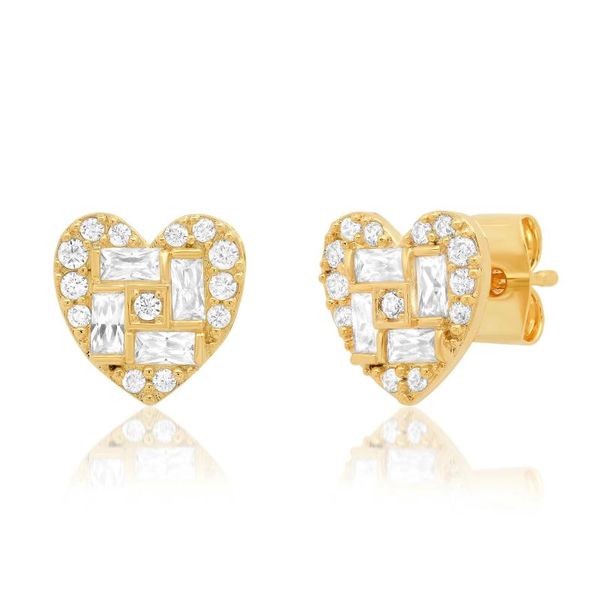 stud sparking bling 5a cubic zirconia cz small earring simple classic round star heart shaped minimal earrings, Golden;silver
stud sparking bling 5a cubic zirconia cz small earring simple classic round star heart shaped minimal earrings, Golden;silver
