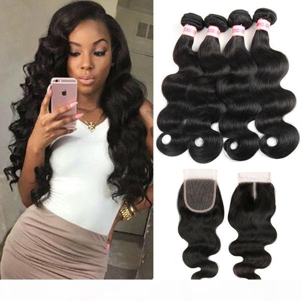 brazilian body wave hair weaves bundles with closure brazilian virgin hair with human hair 4*4 lace closure natural color extensions, Black;brown
brazilian body wave hair weaves bundles with closure brazilian virgin hair with human hair 4*4 lace closure natural color extensions, Black;brown